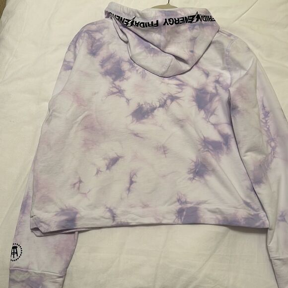 NWOT Barstool Sports Purple ‘Friday Energy Tie Dye Hoodie’ size XL - Picture 14 of 15